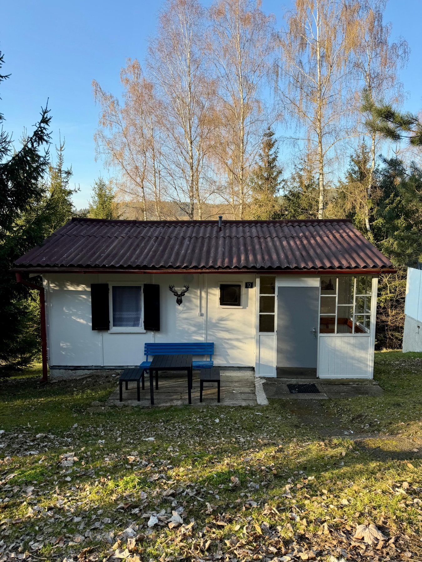 Skutečný exteriér chaty JELEN